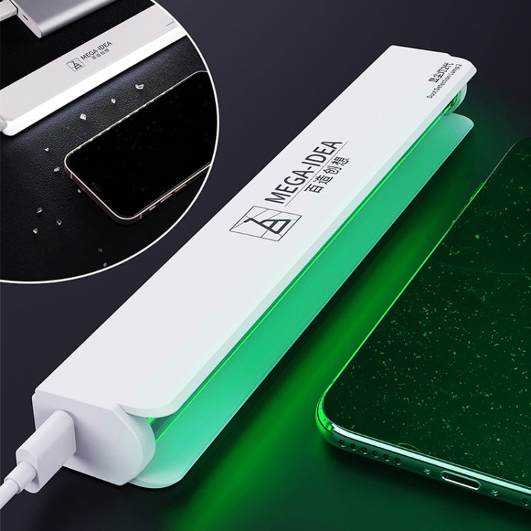 Mostra lampada antipolvere 2 lampada antipolvere per riparazione schermo LCD lampada antigraffio per impronte digitali lampada display polvere per telefono cellulare LED verde, Show Dust Lamp Mostra lampada antipolvere 2 lampada antipolvere per riparazione schermo LCD lampada antigraffio per impronte digitali lampada display polvere per telefono cellulare LED verde, Show Dust Lamp